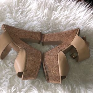 Aldo cork wedges